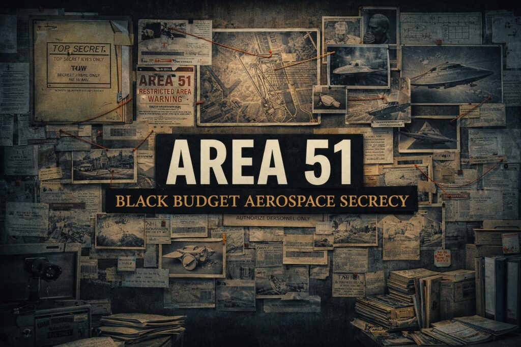 Area 51 Black Budget Aerospace Secrecy Cover 1