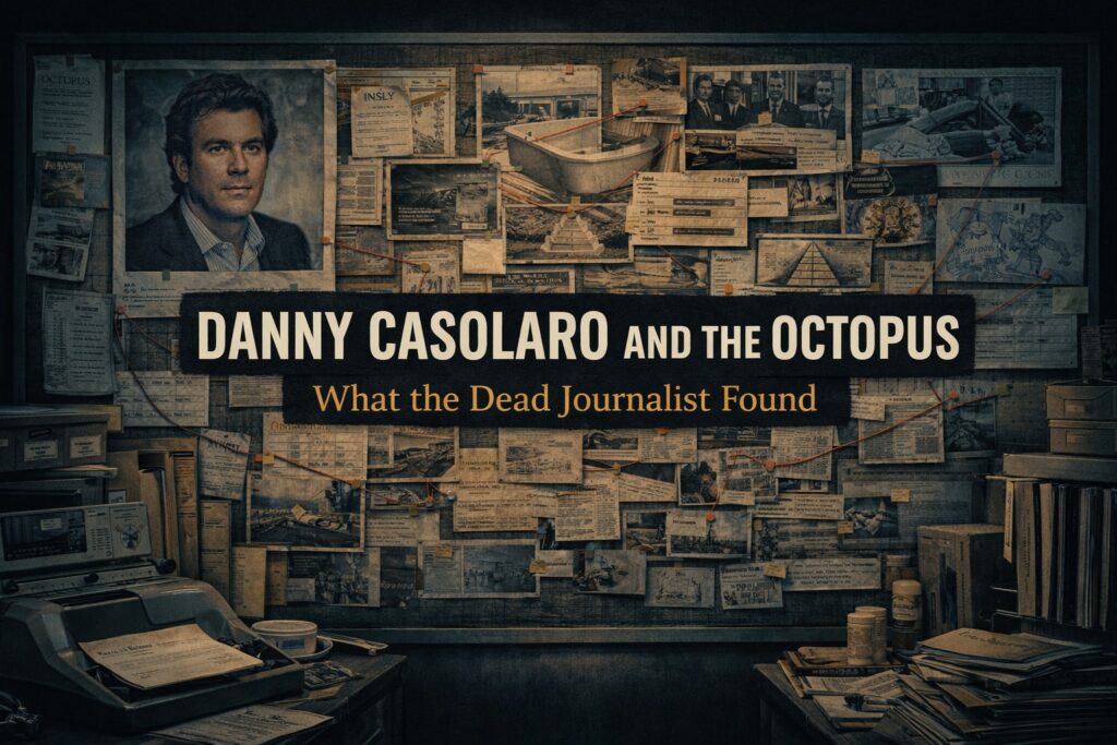 Danny Casolaro And The Octopus Cover 1