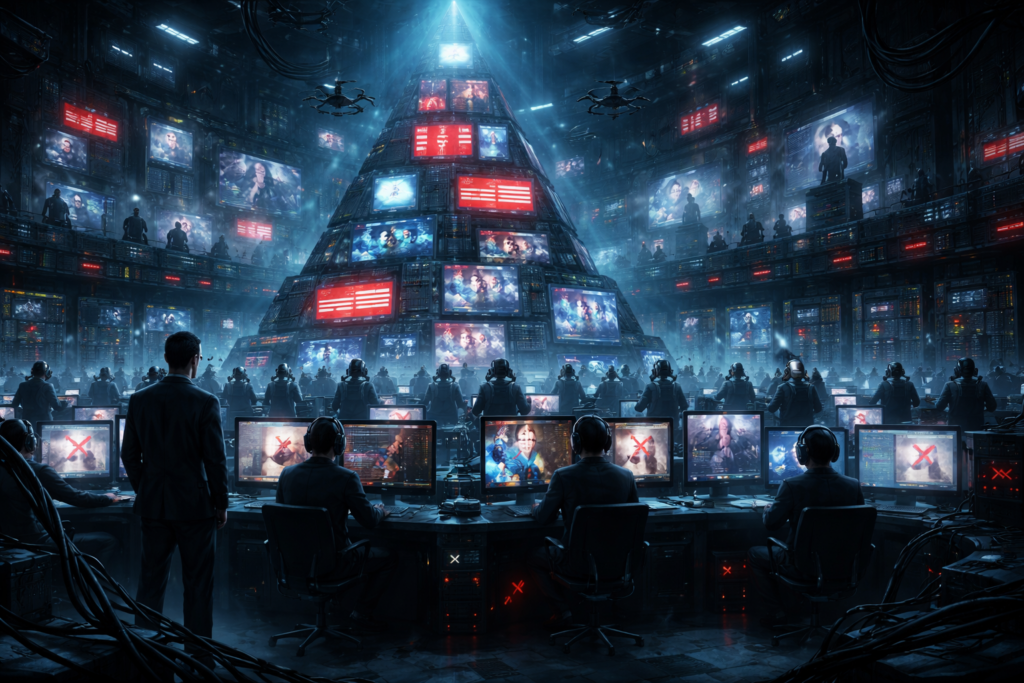 Censorship Control In A Surveillance Hub
