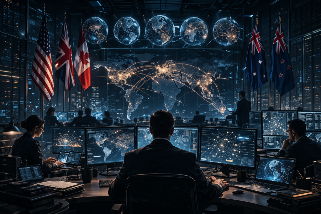 Five Eyes Domestic Surveillance intelligence sharing network