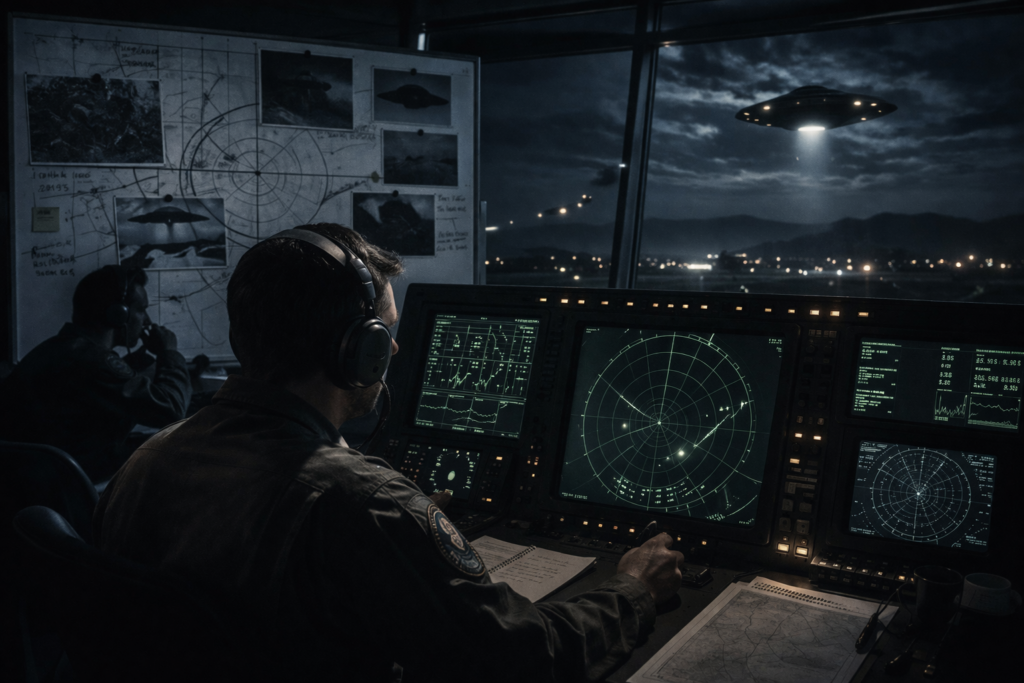 Nighttime Operations Monitoring UFO Activity