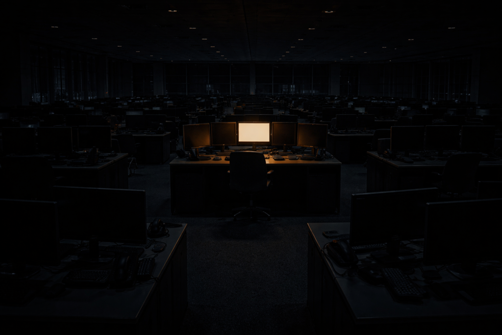 The Floor Goes Dark