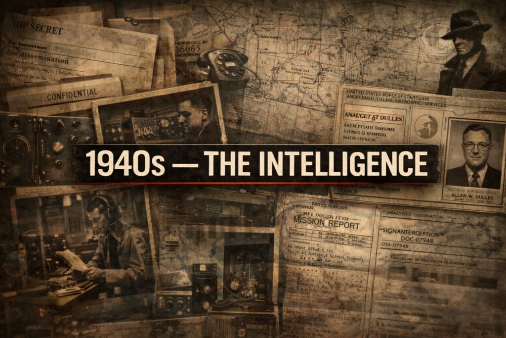 1940s The Intelligence State Is Born